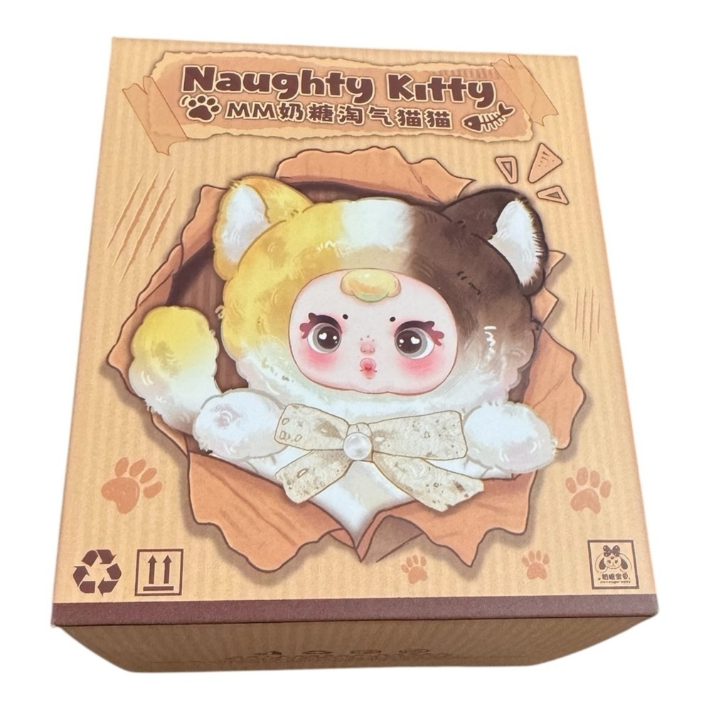 MM Milk Candy Naughty Cat Series Plush Pendant NWT